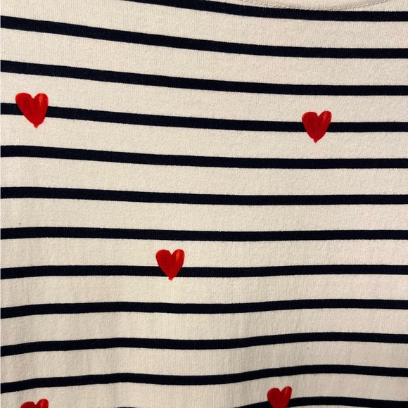 Like-New Joules Rivera Print Dress in Heart Stripe ♥️♥️♥️ - Picture 4 of 8
